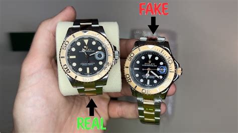 real gold rolex yachtmaster 2 vs fake|rolex yachtmaster copy.